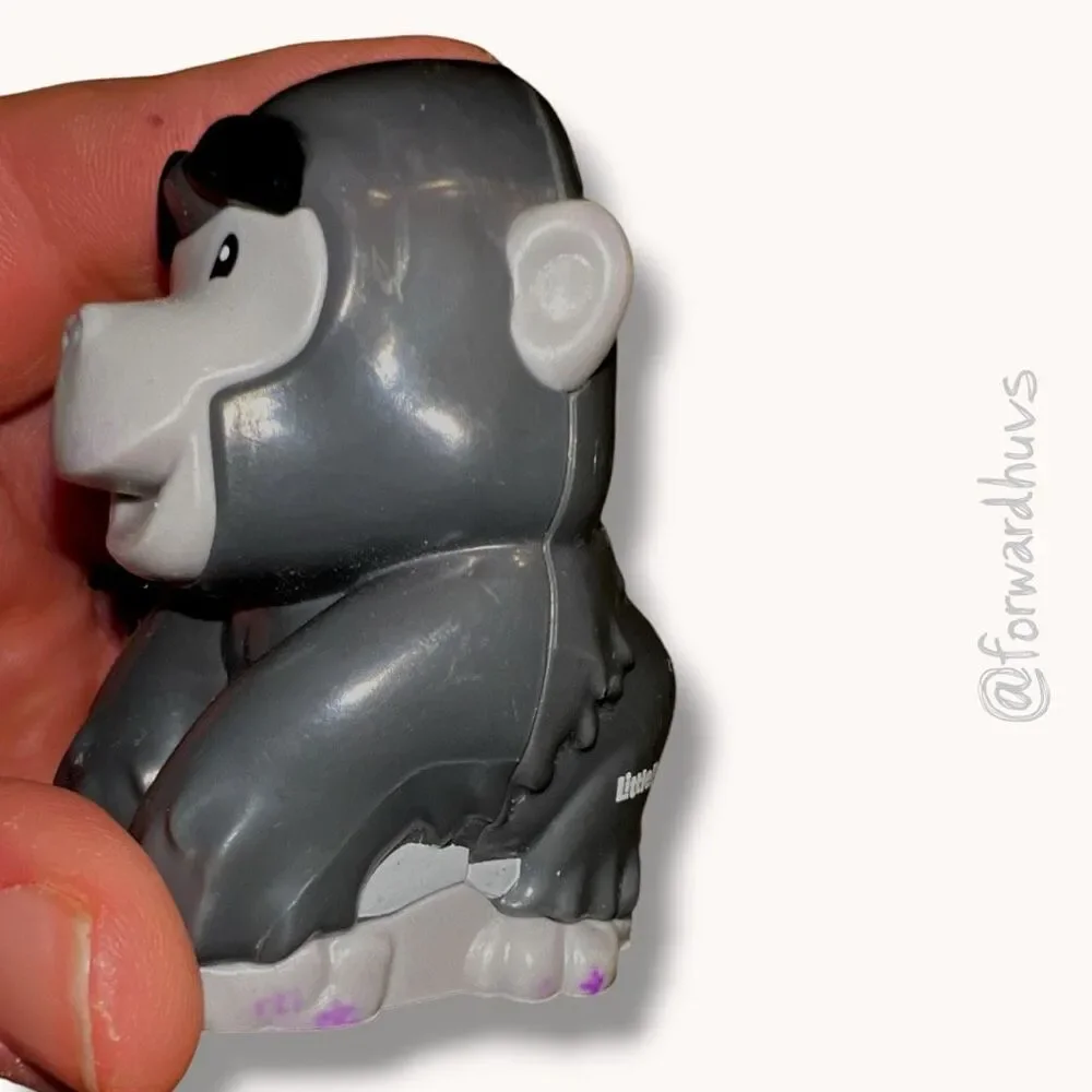 Fisher-Price Little People Gorilla Zoo Animal Figure 2017 Mattel